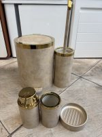 ست سرویس بهداشتی 5 پارچه روشا کرم وانیلی هارمونی