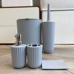 ست سرویس بهداشتی 5 پارچه همارا طوسی