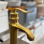 شیر روشویی کوریو طلا مات