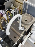 شیر ظرفشویی آرچر سفید کروم ۵ سال ضمانت - Image 4