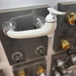 شیر توالت  بهداشتی آرچر سفید کروم