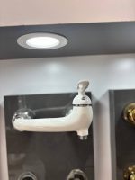 شیر توالت  بهداشتی آرچر سفید کروم - Image 2