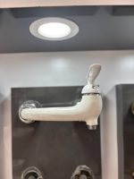 شیر توالت  بهداشتی آرچر سفید کروم - Image 5