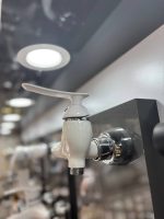 شیر توالت  بهداشتی آرچر سفید کروم - Image 3