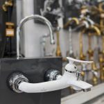 شیر دوش حمام آرچر سفید کروم