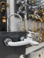 شیر دوش حمام آرچر سفید کروم