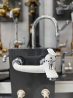 شیر دوش حمام آرچر سفید کروم - Image 2