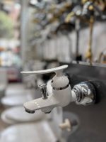 شیر دوش حمام آرچر سفید کروم - Image 3