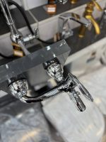 شیر دوش حمام آرچر کروم - Image 4