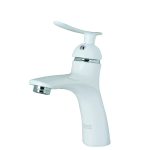 شیر روشویی آرچر سفید کروم - Image 5