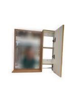 آینه باکس طرح چوب سایز ۶۰×۶۰ خرید فروش ویژه عیدانه - Image 2