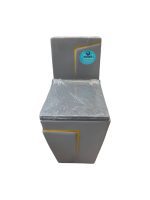 توالت فرنگی یک‌تکه آداسا مدل فایتر طوسی مات با فلاش دو زمانه، درب آرام‌بند و سیستم تخلیه واش‌دان