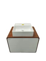 کابین کشودار سرویس بهداشتی با سنگ کورین مقاوم و طراحی مدرن مناسب حمام و سرویس‌های بهداشتی لوکس