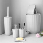 ست سرویس بهداشتی 6 پارچه همارا سفید با طراحی مدرن و شیک، مناسب برای فضای حمام شما.