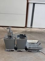 ست سرویس بهداشتی 5 پارچه سمفونی طوسی کروم - Image 4