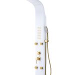 پنل دوش حمام آرامان مدل C استیل 304