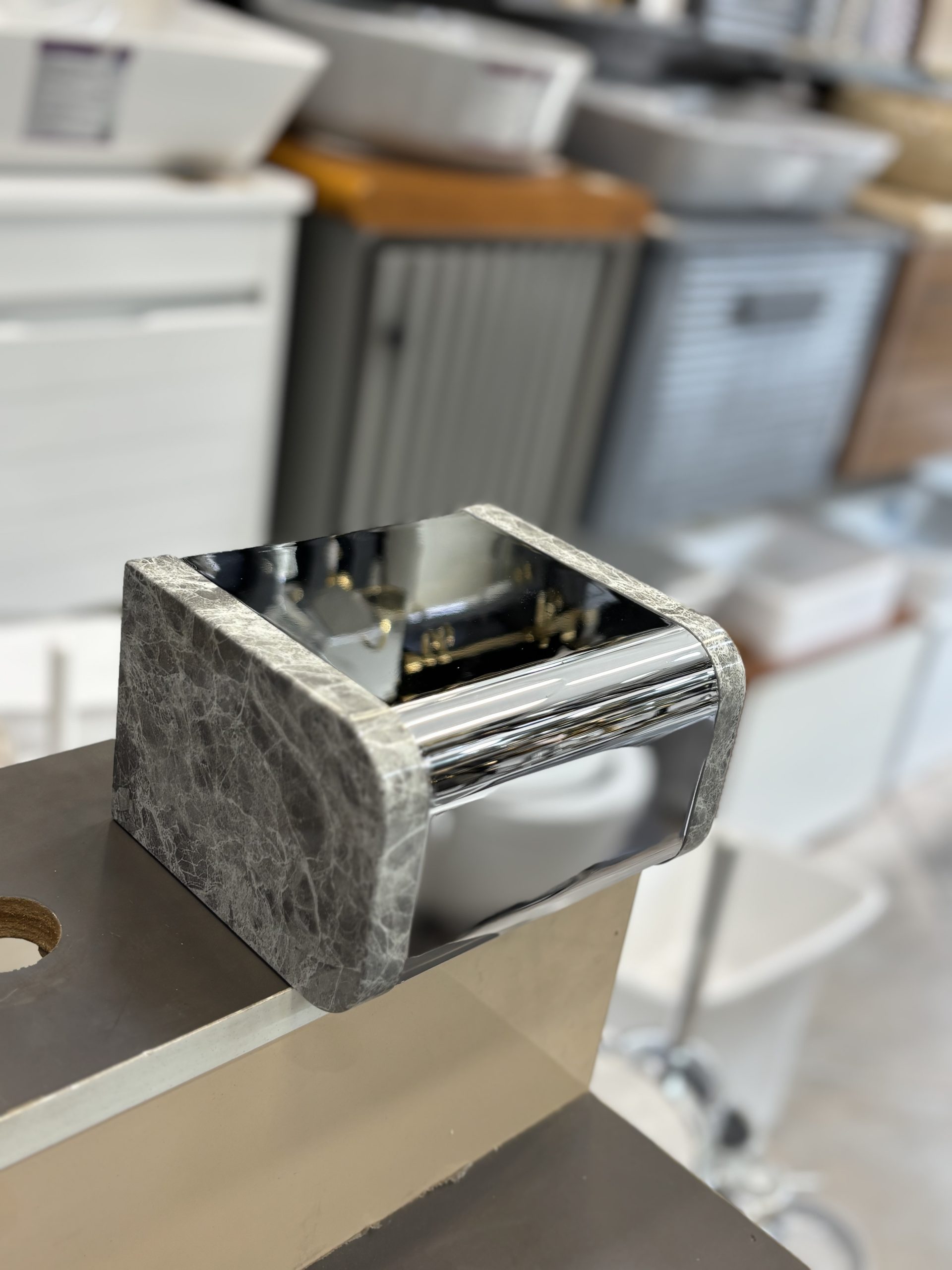 IMG_1791 جا دستمال کاوردار طوسی هارمونی خرید قسطی - Image 1