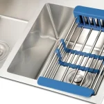 سینک دو لگن تمام استیل آرامان