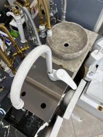 شیر ظرفشویی بیتا سفید کروم ۵ سال ضمانت - Image 3