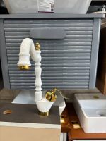 شیر ظرفشویی قاصدک سفید طلا - Image 5