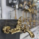 شیر دوش کوریو طلا براق