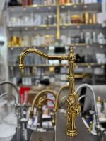 شیر ظرفشویی آراد طلا براق ۵ سال ضمانت