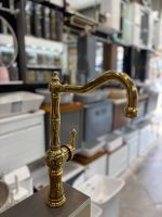 شیر ظرفشویی آراد طلا براق ۵ سال ضمانت - Image 4