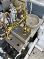 شیر ظرفشویی آراد طلا براق ۵ سال ضمانت - Image 3