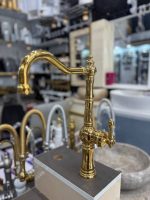 شیر ظرفشویی آراد طلا براق ۵ سال ضمانت - Image 2