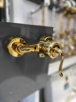 شیر توالت قاصدک طلا براق - Image 3