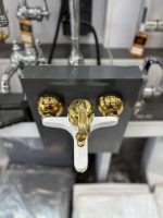 شیر دوش قاصدک سفید طلا - Image 5