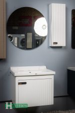 ست کامل روشویی کابینتی سفید - Image 5